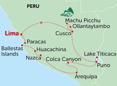 Peru: De Machu Pichu ao Lago Titicaca e a Arequipa