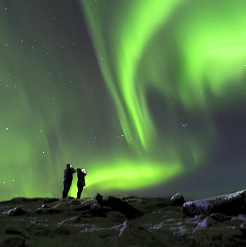 Maravilhas Naturais da Islândia e Auroras Boreais (auto-férias inverno)